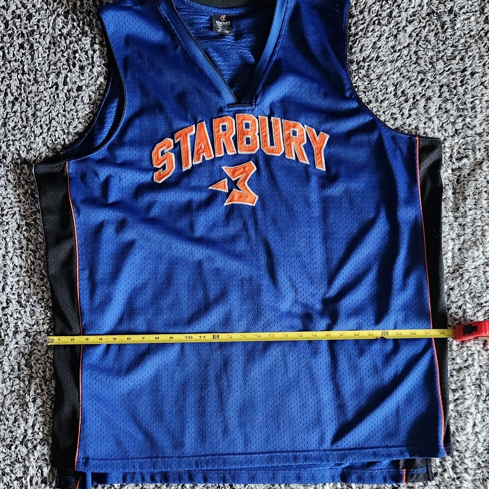 Vintage Stephon Marbury Starbury Blue Jersey Men Size 3XL - Picture 6 of 9